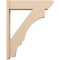 Ekena Millwork 7 1/2-in W x 30-in D x 38-in H Balboa Slat Rough Cedar Woodgrain TimberThane Outlooker, Primed Tan OUTUR075X30X38BOA24RCPR - alternate 6
